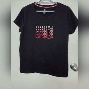 Pure Energy Black and Red Graphic Tee